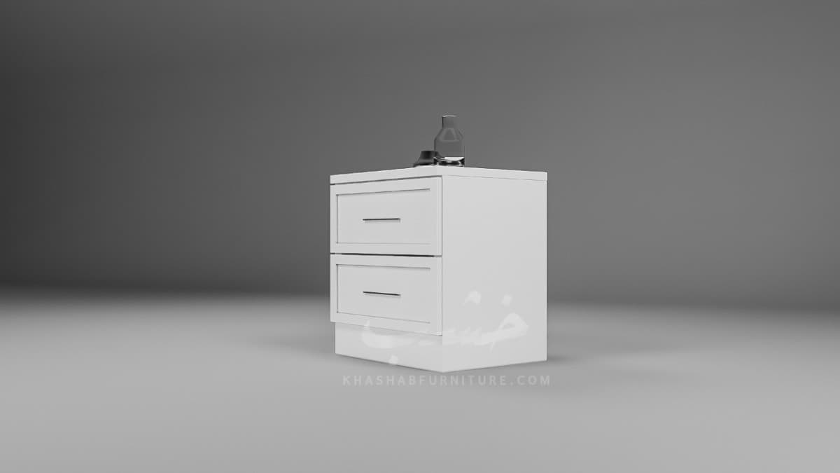 Basic Commode Egypt natural wood nightstand