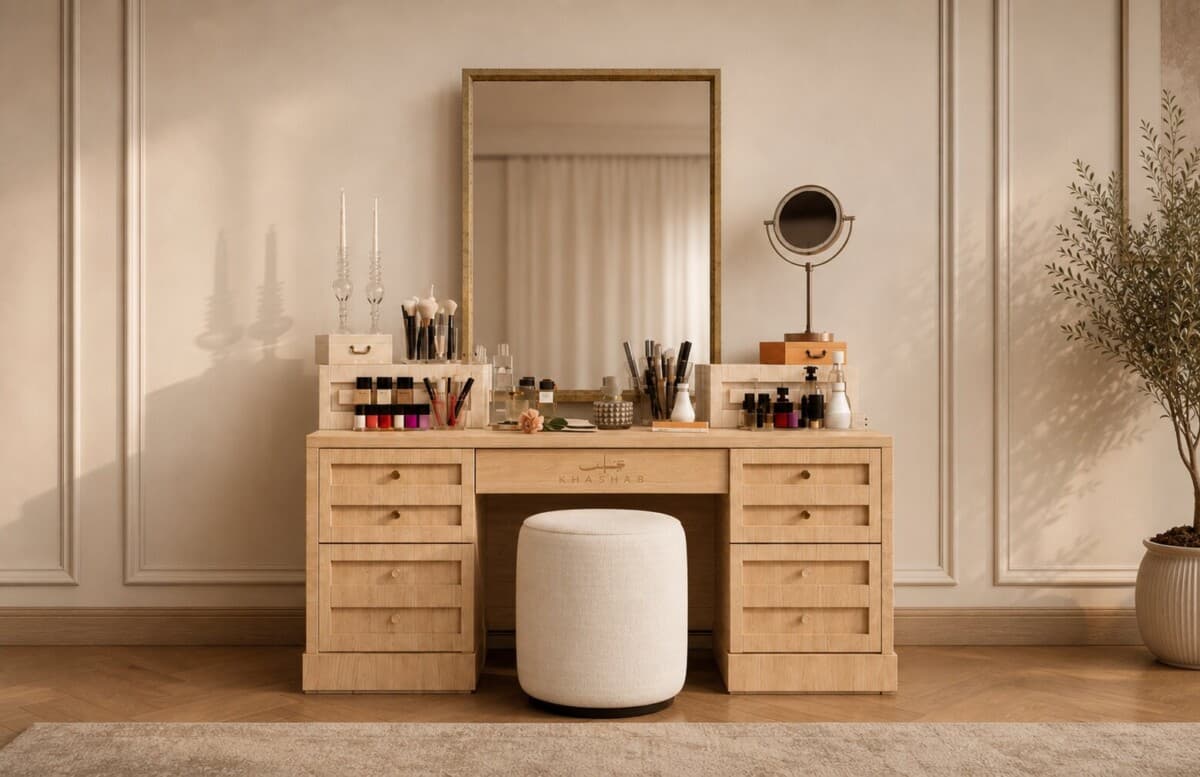 Brown Helnan Dresser in Bedroom Egypt