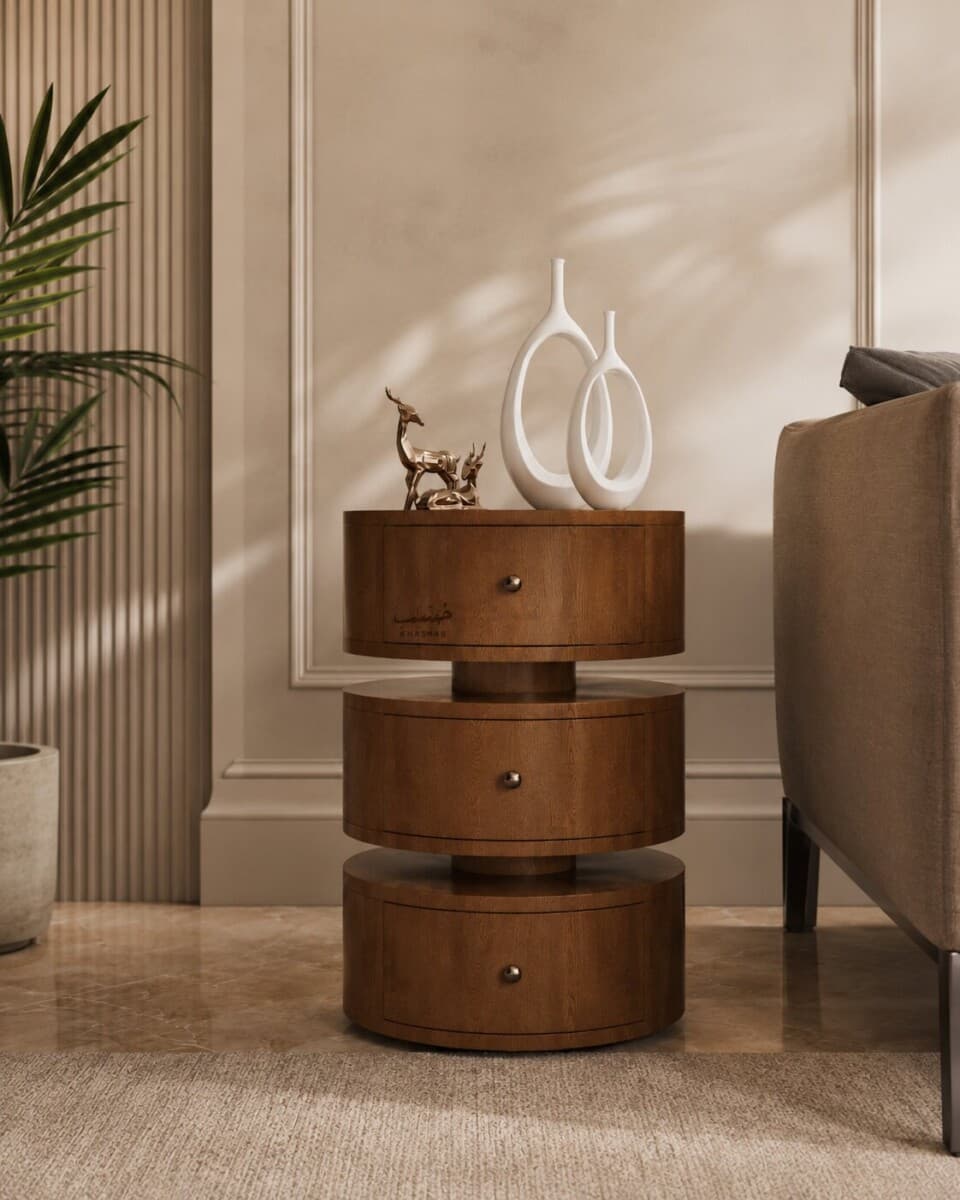 Bloom Brown Side Table Egypt