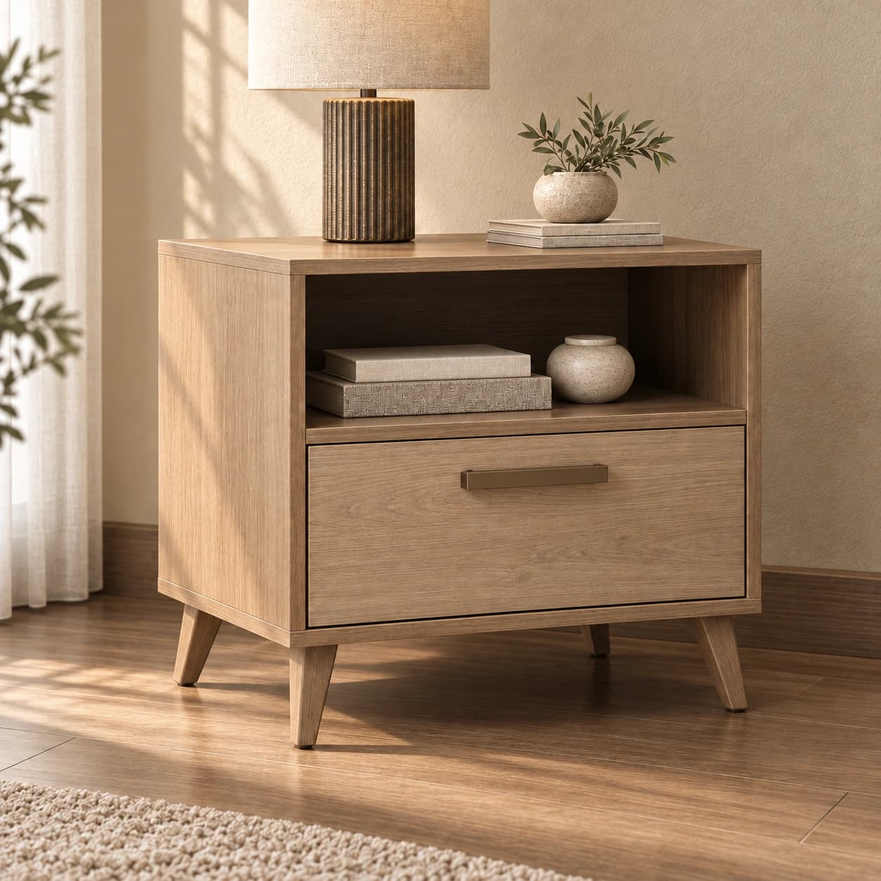 Perenne Commode — left view | Khashab Furniture