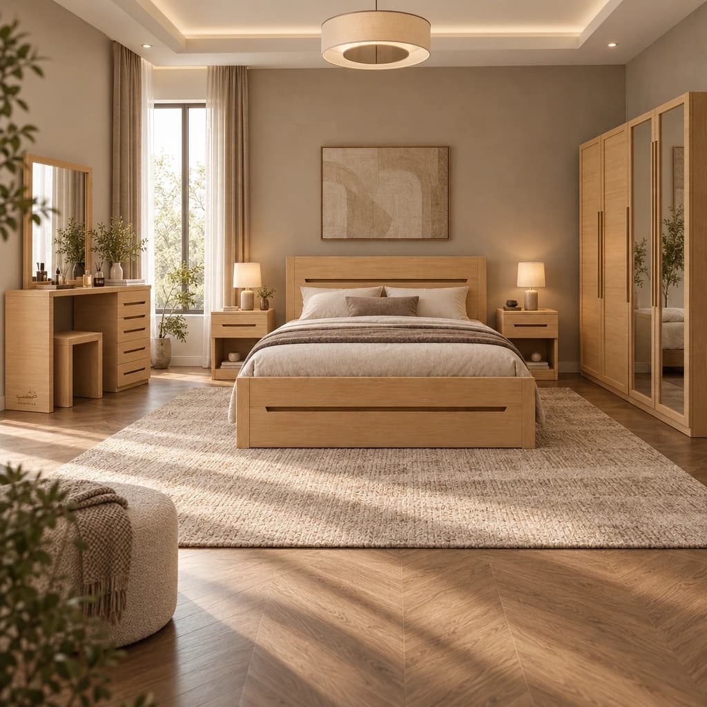 Baracella Room Set full bedroom set by Khashab Furniture