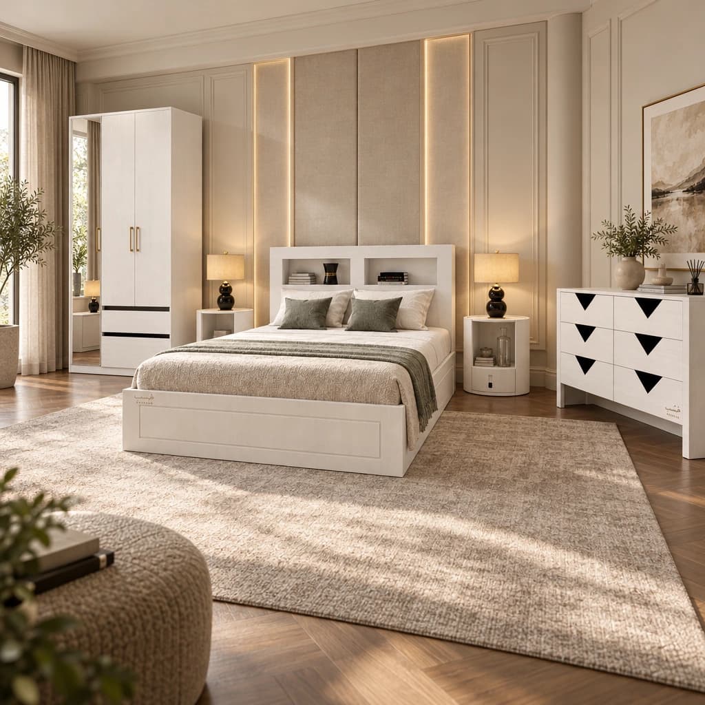 Garlimo Room Set full bedroom set by Khashab Furniture