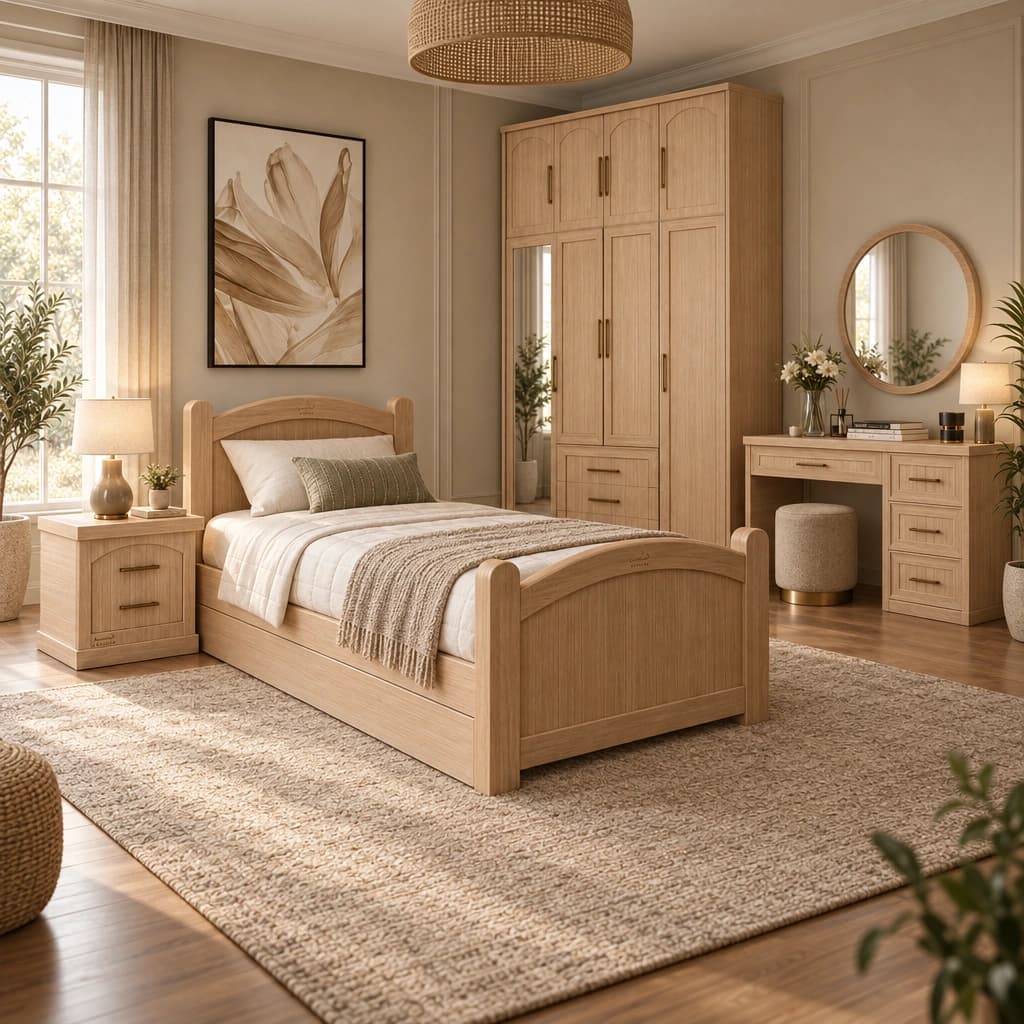 Pinnoccio Room Set(Multiple colors) full bedroom set by Khashab Furniture