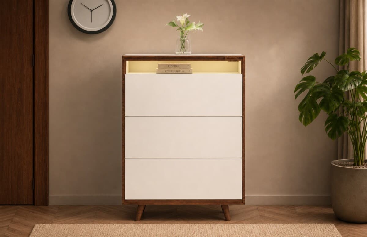White Timony Storage Unit Egypt in Reception