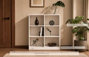 White Shrwoll Storage unit