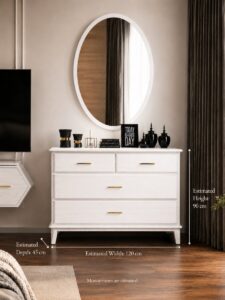 White Legado Dresser