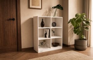 White Shrwoll Storage unit
