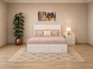 Basic White Bed