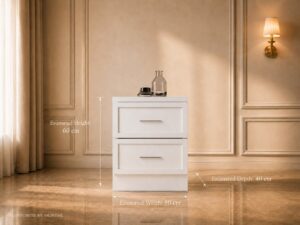 Basic White Commode