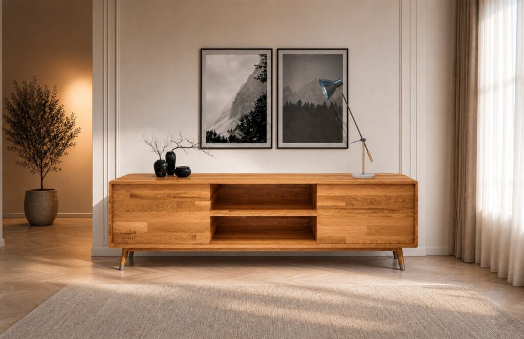 Furnyfry Wooden TV unit