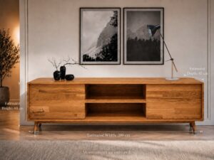 Furnyfry Wooden TV unit