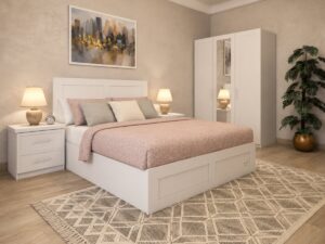 Basic White Bed