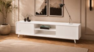 White Casamy TV unit