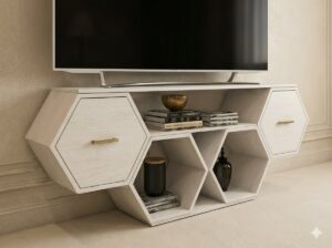 White Legado TV unit