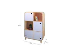 Curved cabin Storage unit