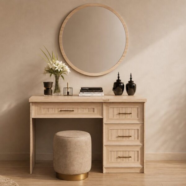 Brown Pinnoccio Dresser in Bedroom Egypt