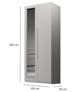 Gymsel Wardrobe (Multiple Colors)