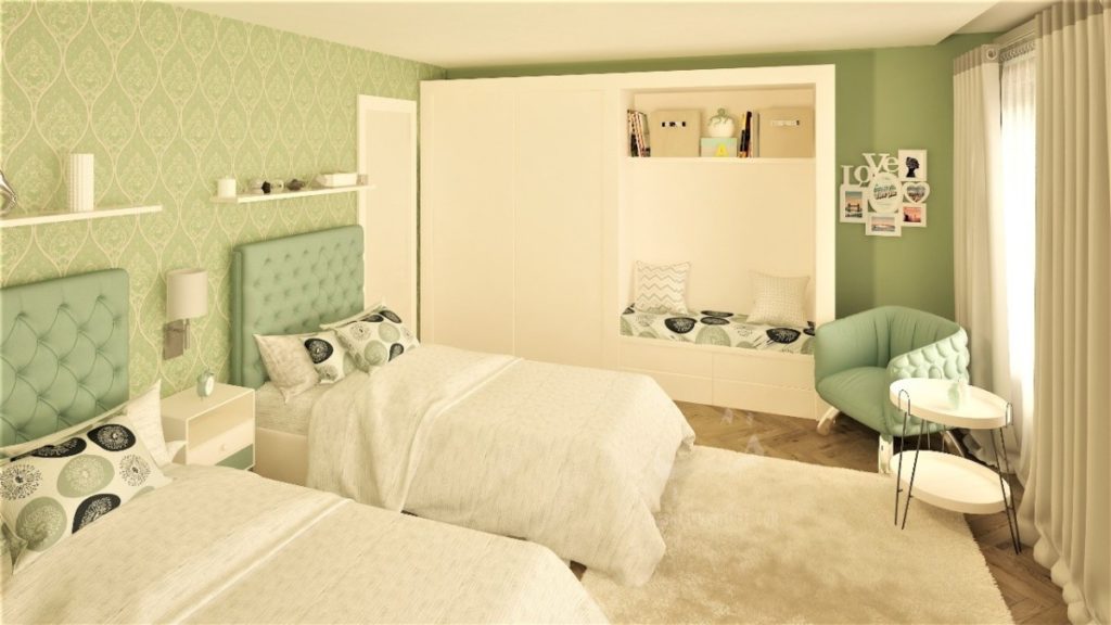 Verde Room set