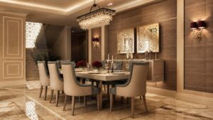 Bellissima Brown Dining table