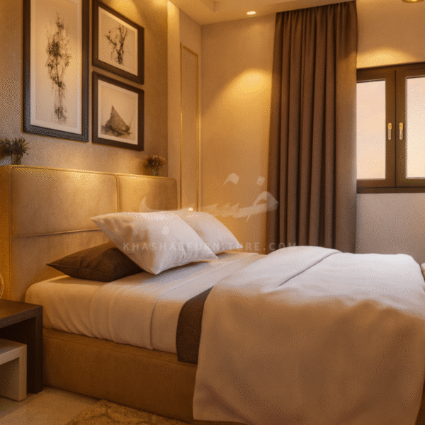 Krasa Bed Egypt in modern bedroom