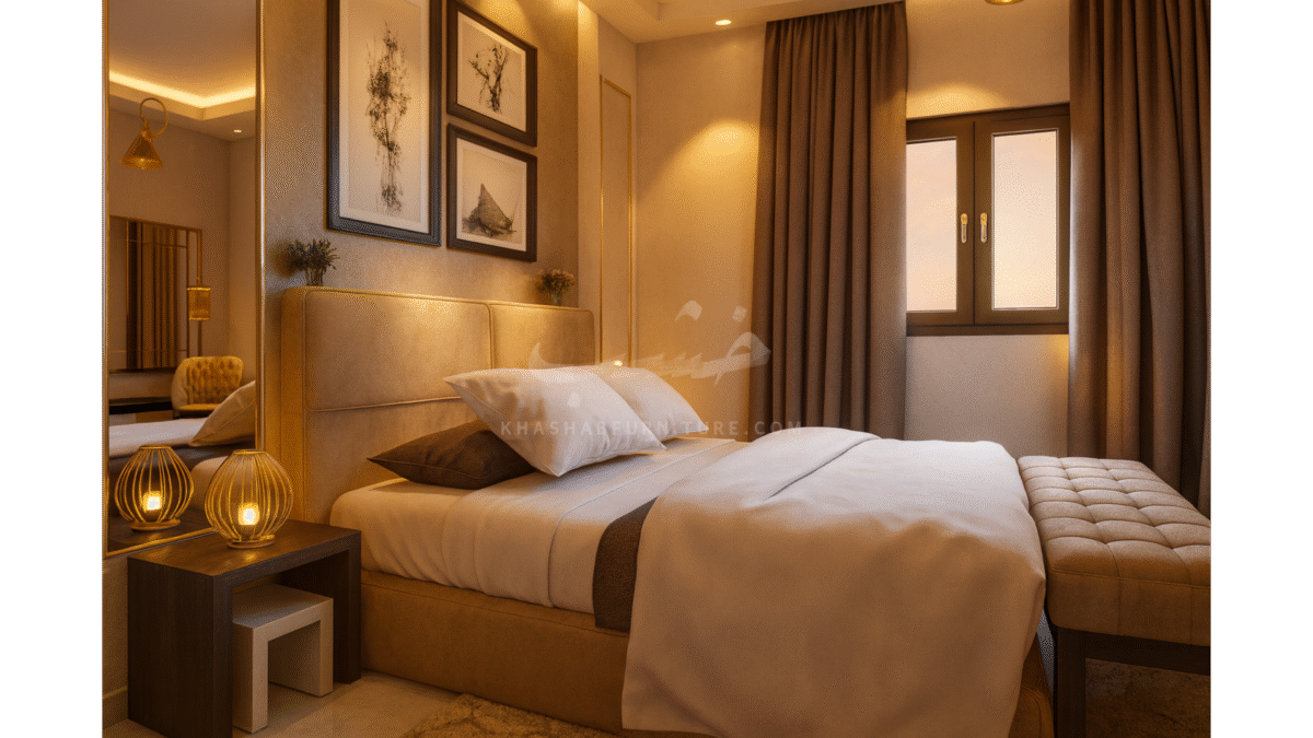 Untitled design (4) Krasa Bed Egypt in modern bedroom